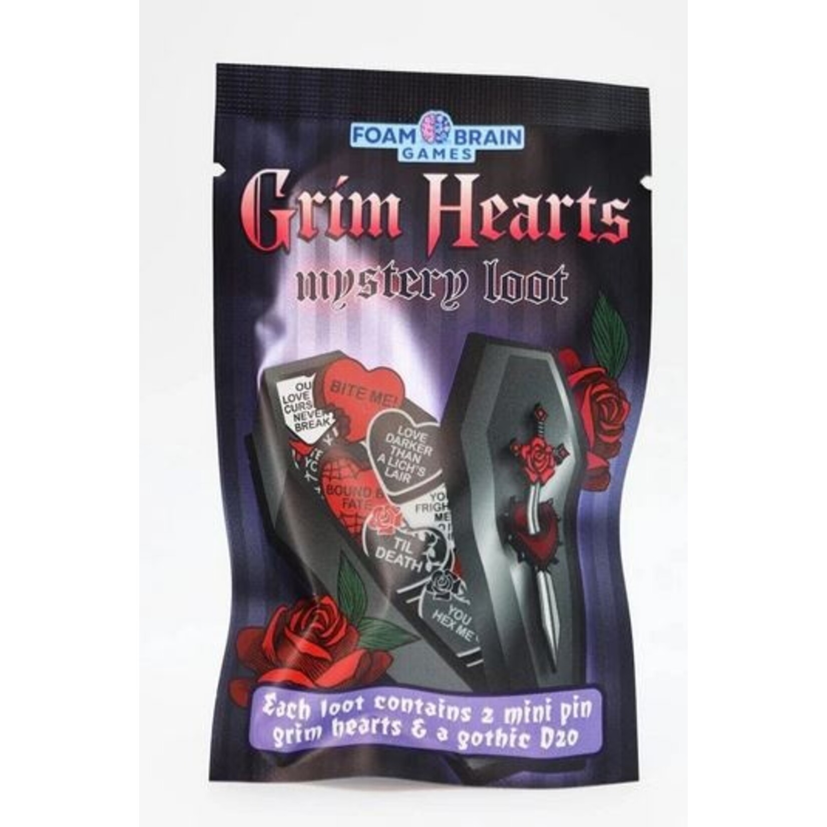 Foam Brain Dice: Mystery Loot - Grim Hearts