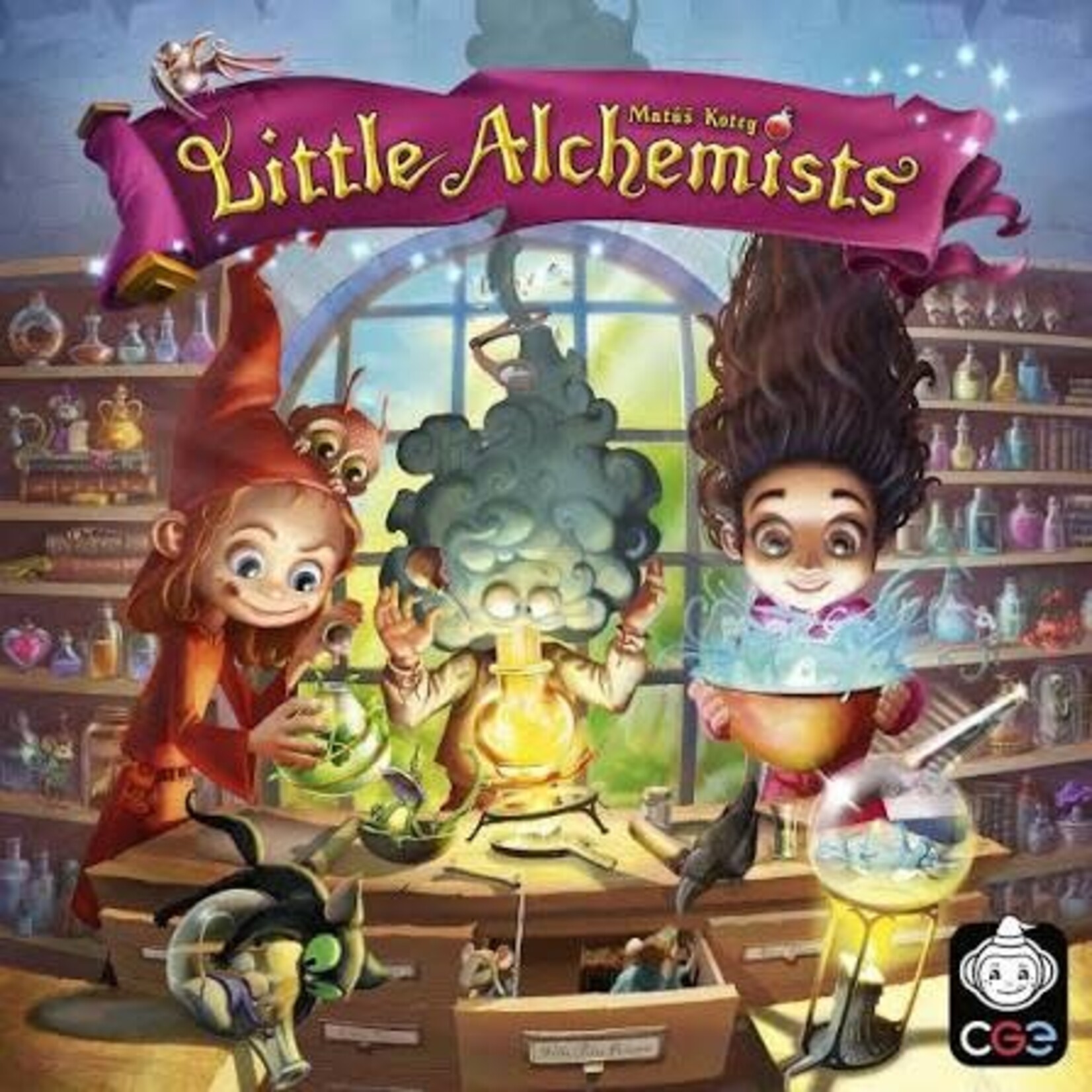 #10411 Little Alchemists Dragon Cache Used Games
