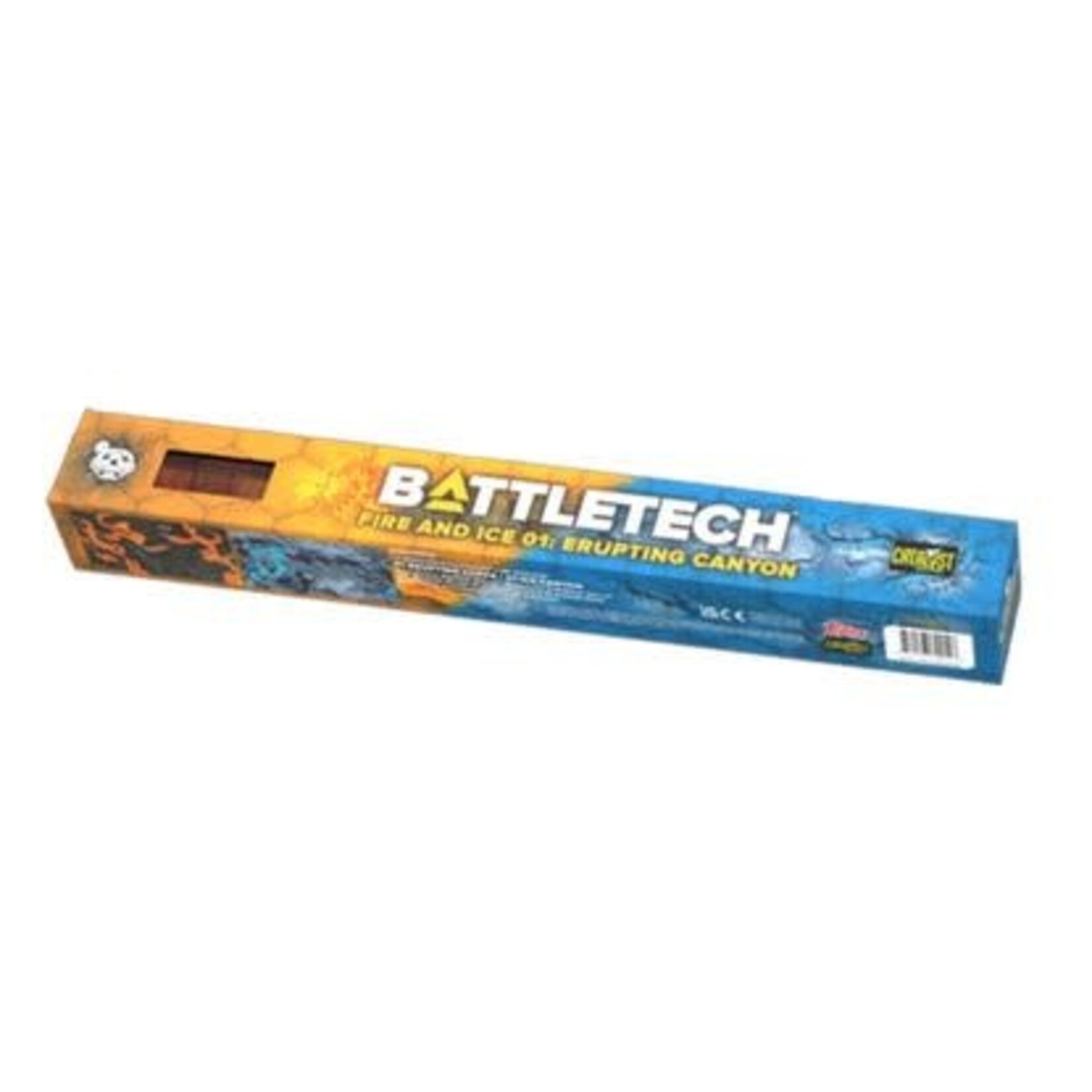 BattleTech: BattleMat: Fire & Ice 01: Erupting Canyon