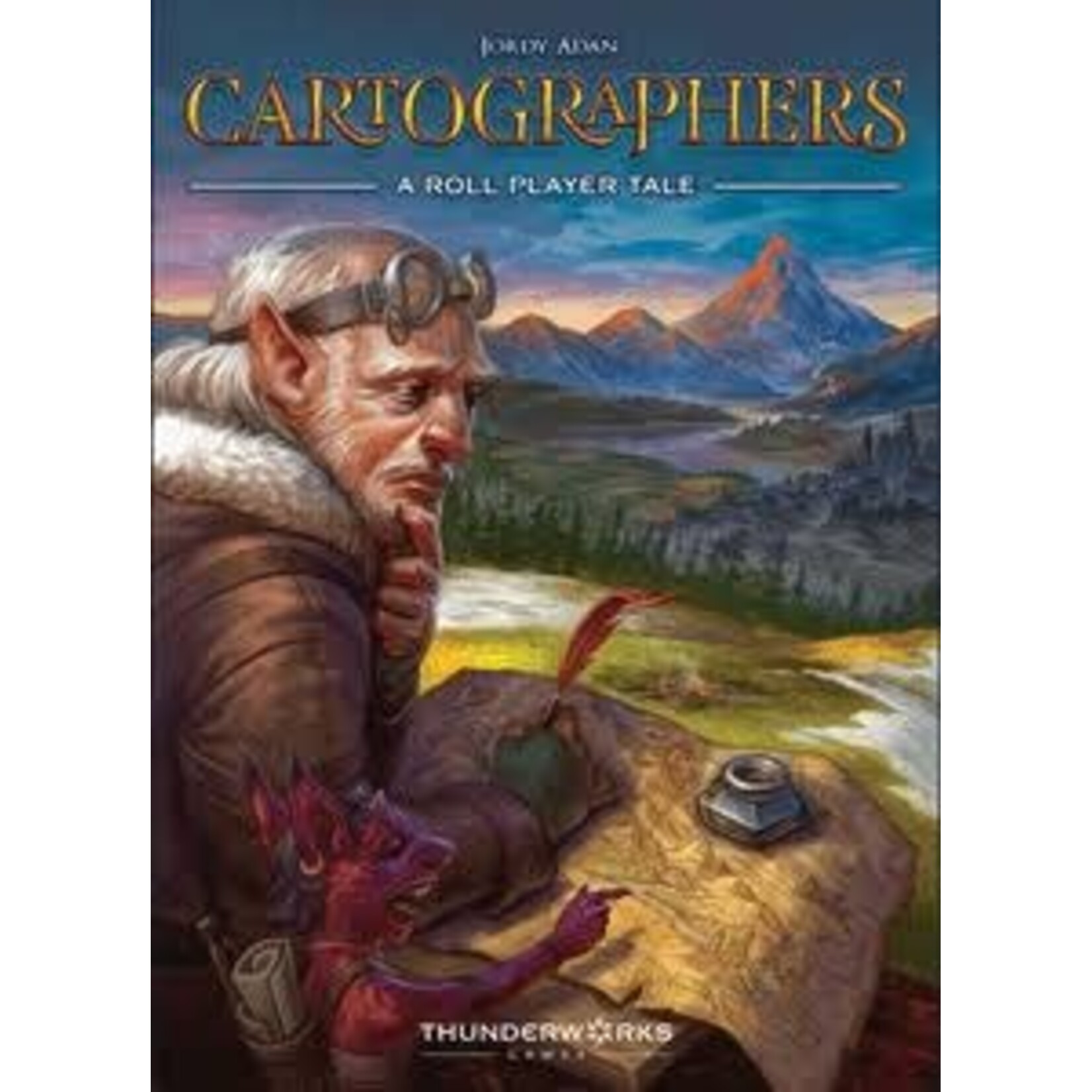 #10408 Cartographers Dragon Cache Used Game