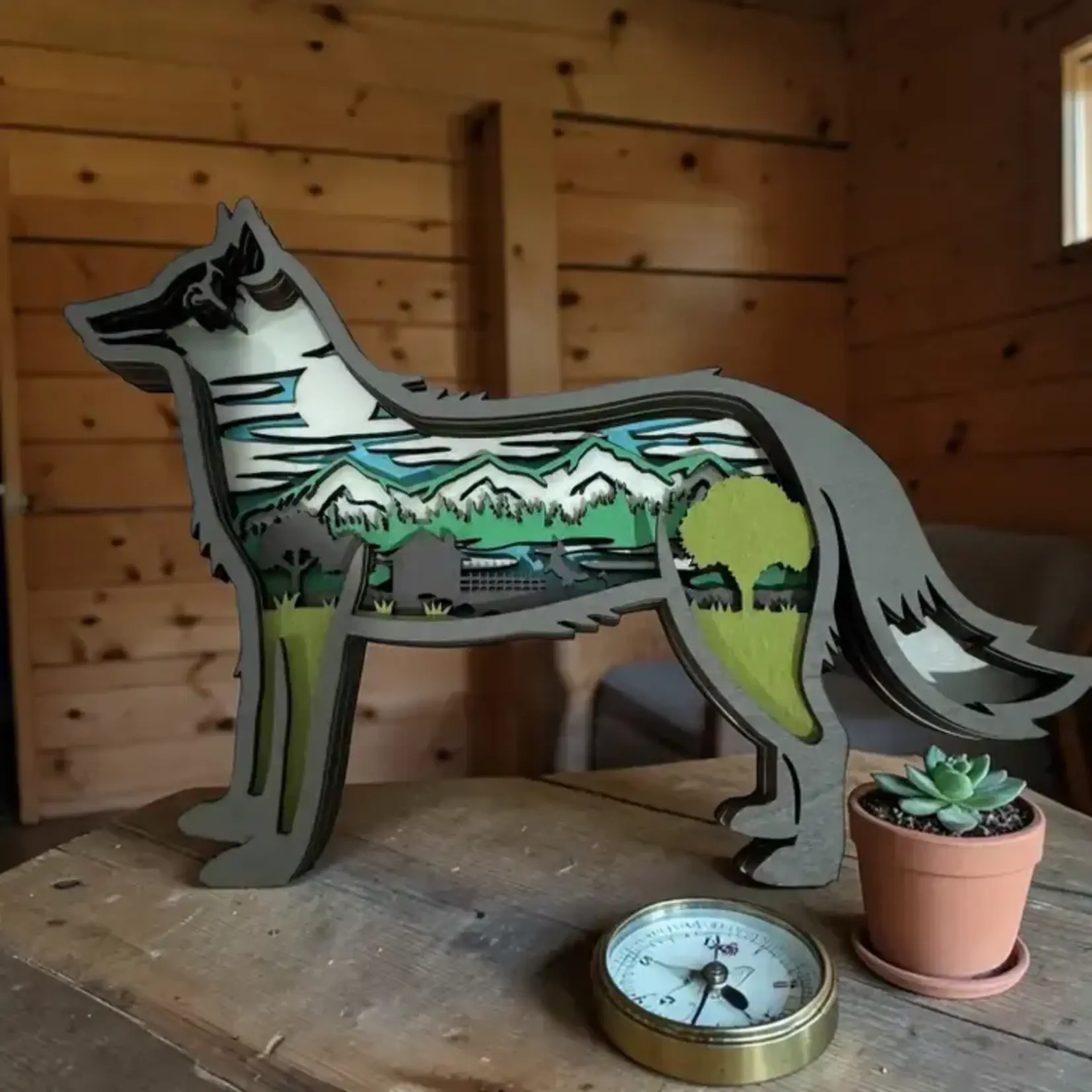 Shelf Sitter - Coyote