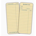 Kingdom of Threads Bookmark - Library Card Reading Log