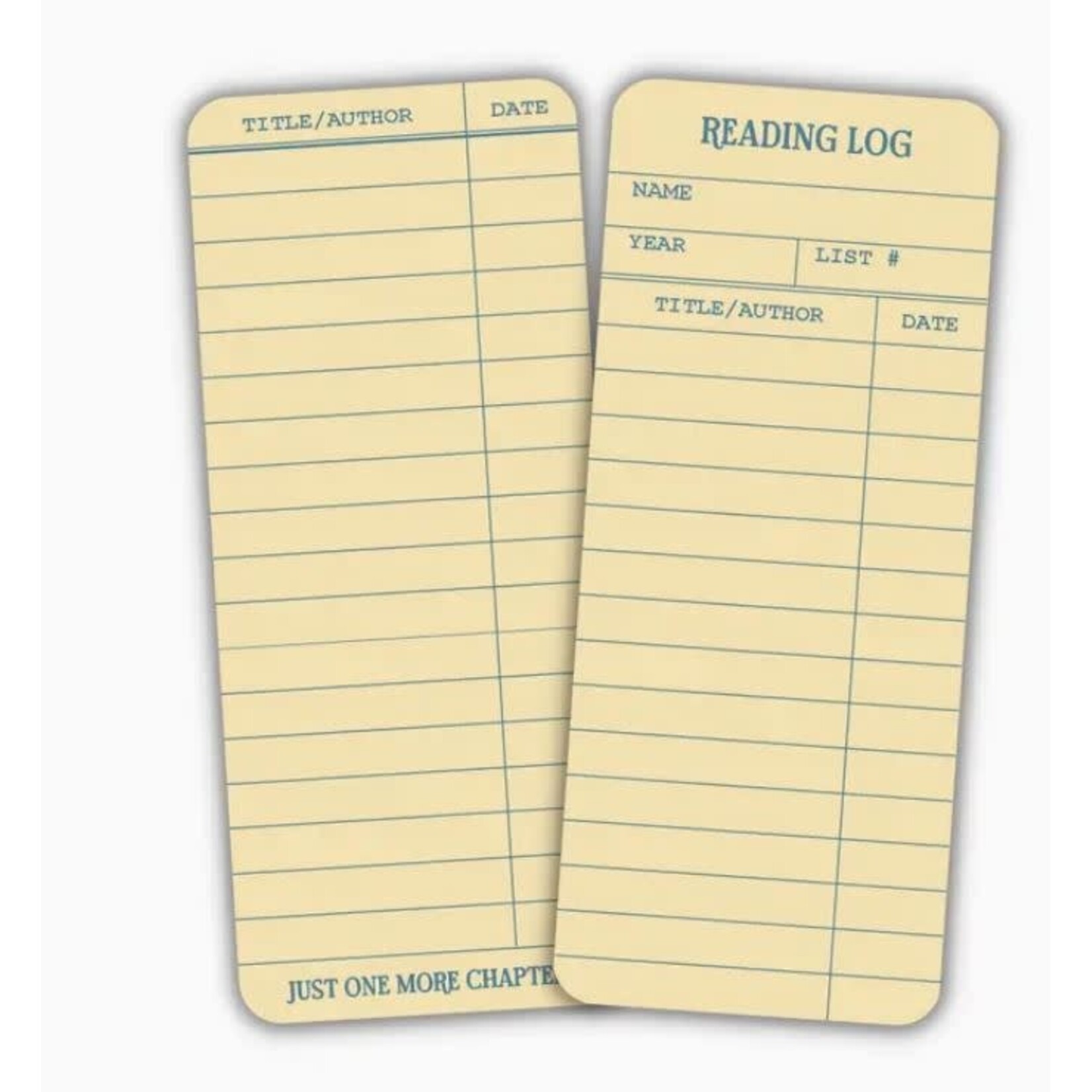 Kingdom of Threads Bookmark - Library Card Reading Log