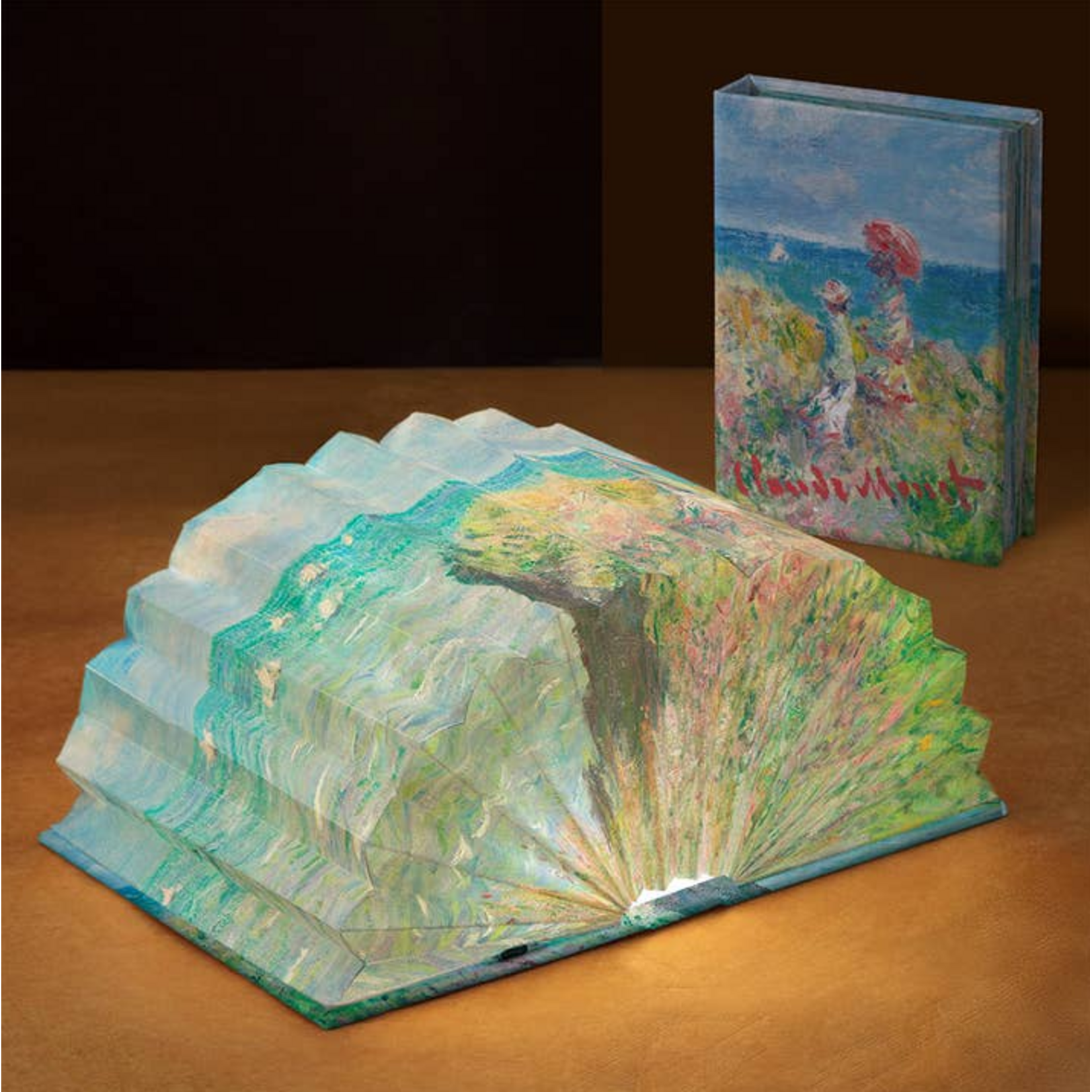 Modgy Light Book - Claude Monet Cliff Walk at Pourville