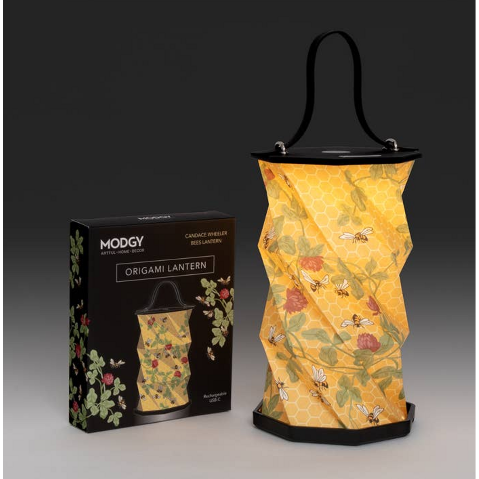 Modgy Origami Lantern - Candace Wheeler Bees