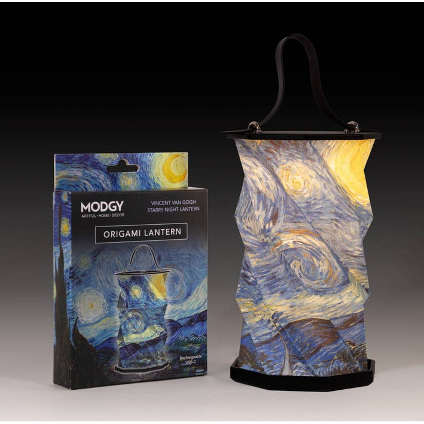 Modgy Origami Lantern - Starry Night