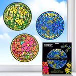 Modgy Window Cling - Louis C. Tiffany Lamp - Set of 3
