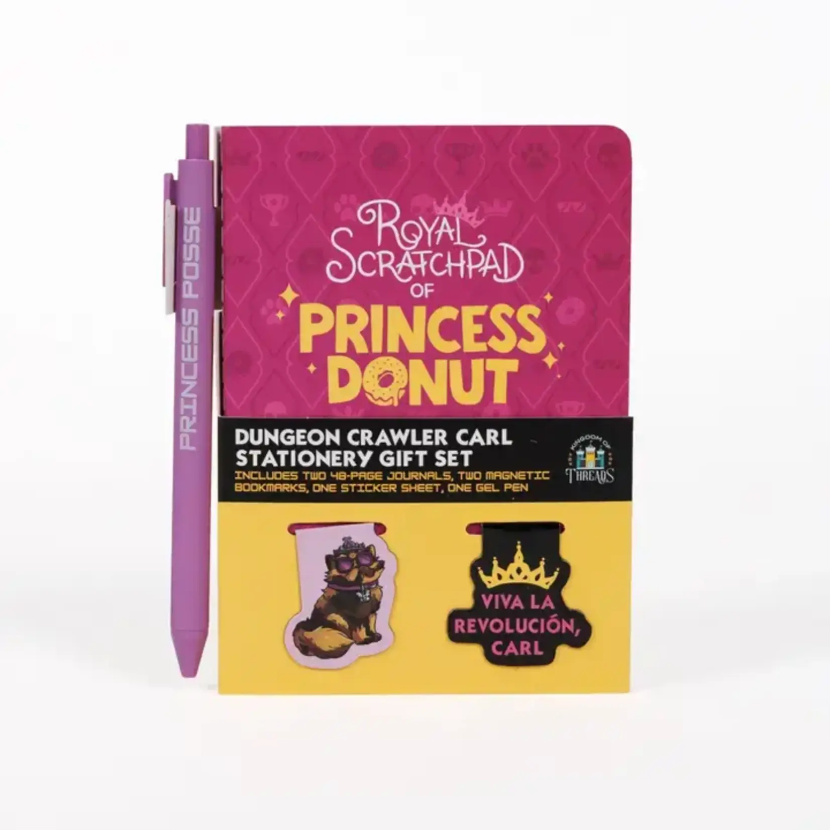 Kingdom of Threads Gift Set - Dungeon Crawler Carl - Princess Donut