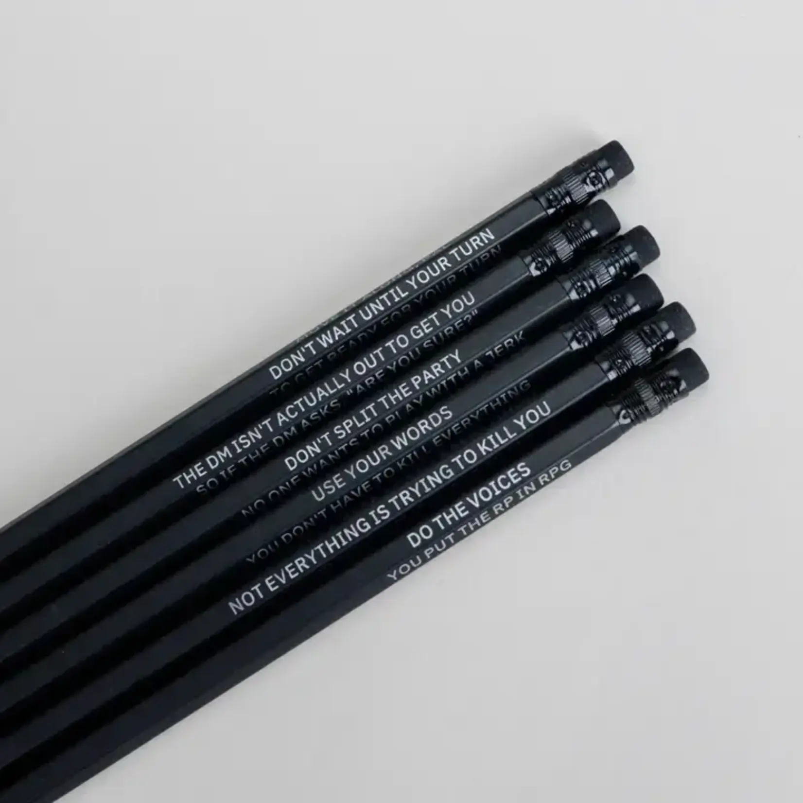 Kingdom of Threads Pencils - TTRPG Metagaming Pencil Set