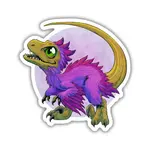 Kingdom of Threads Sticker - Dungeon Crawler Carl - Baby Mongo