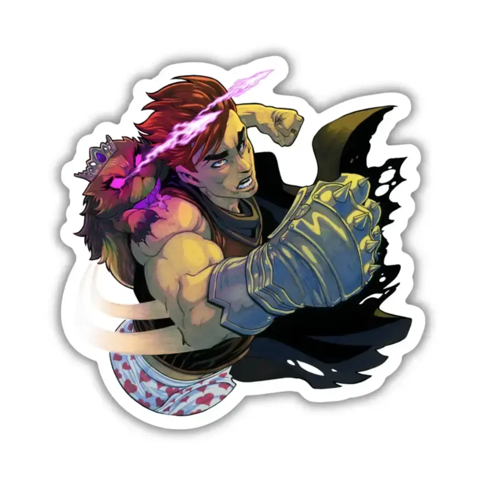 Kingdom of Threads Sticker - Dungeon Crawler Carl - Carl and Donut