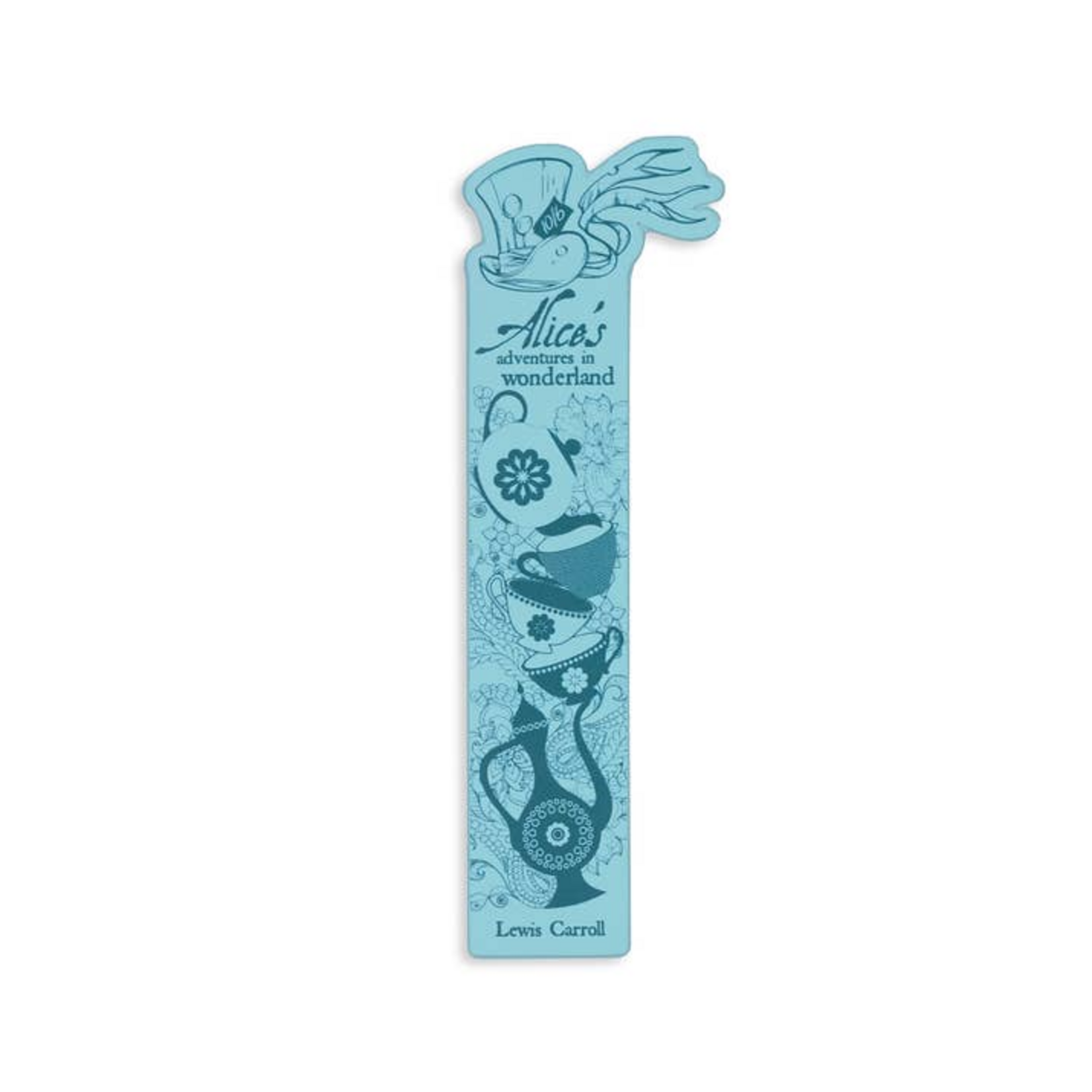 Bookmark - Alice in Wonderland - Blue