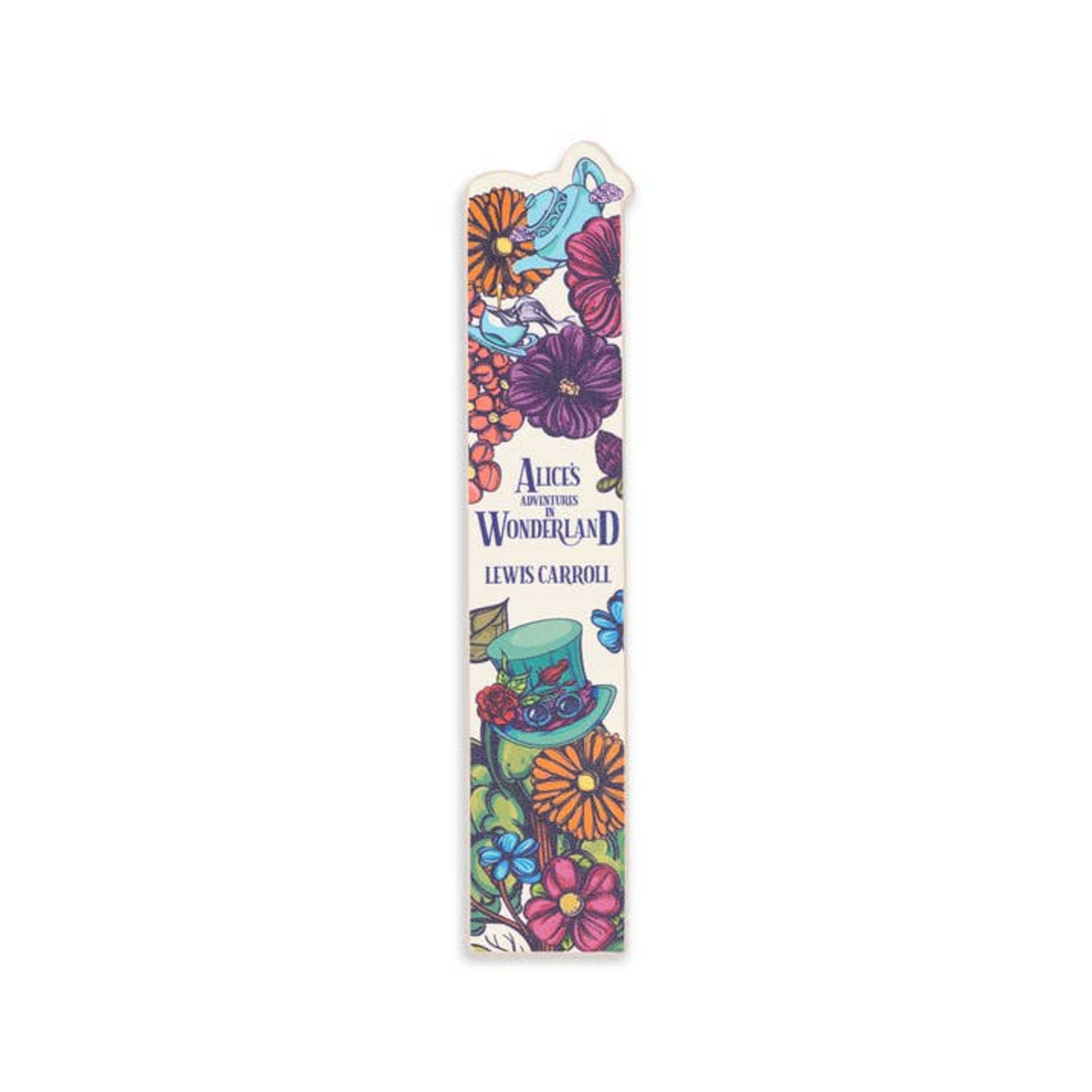 Bookmark - Alice in Wonderland - Floral Nonsense