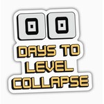 Kingdom of Threads Sticker - Dungeon Crawler Carl - Days to Level Collapse