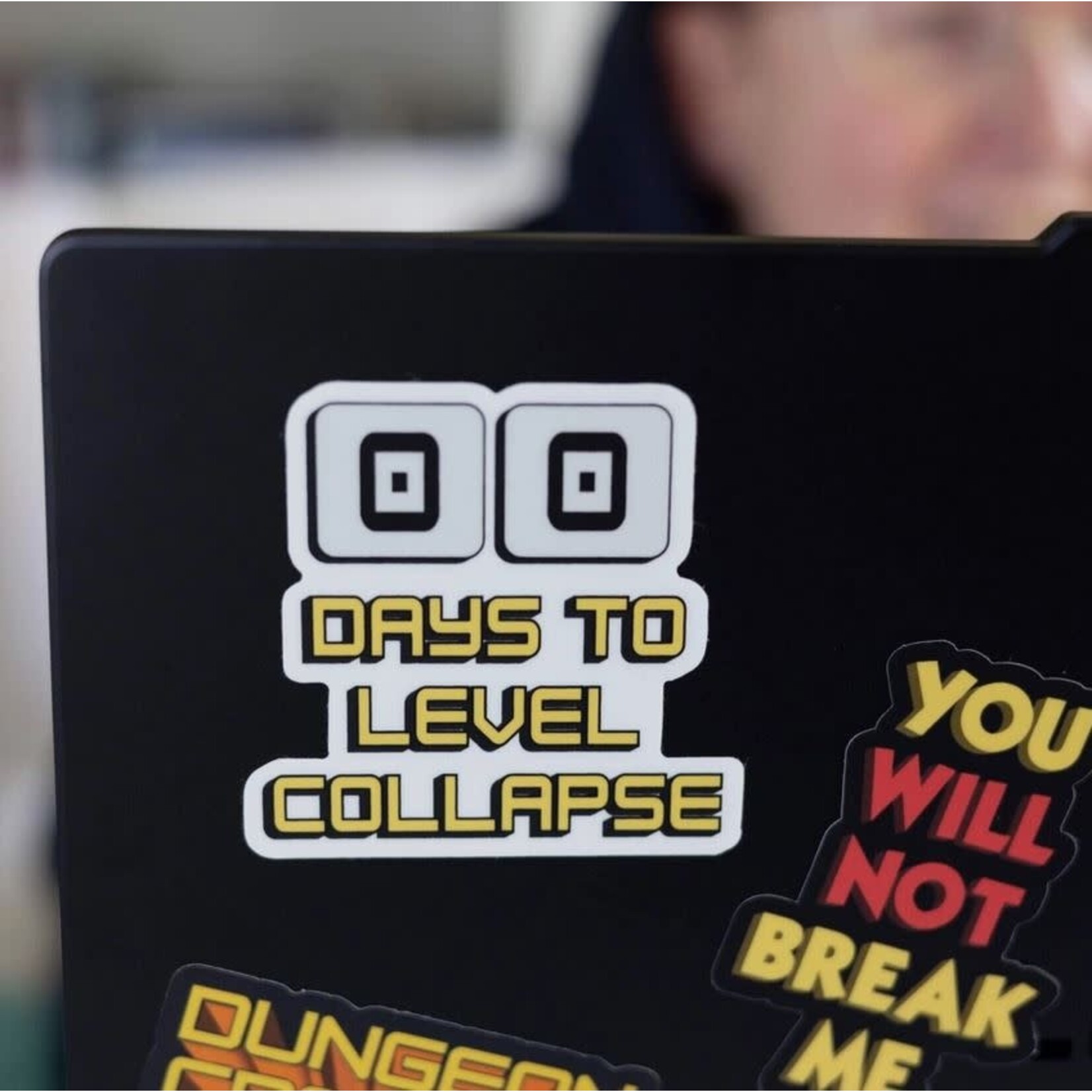 Kingdom of Threads Sticker - Dungeon Crawler Carl - Days to Level Collapse