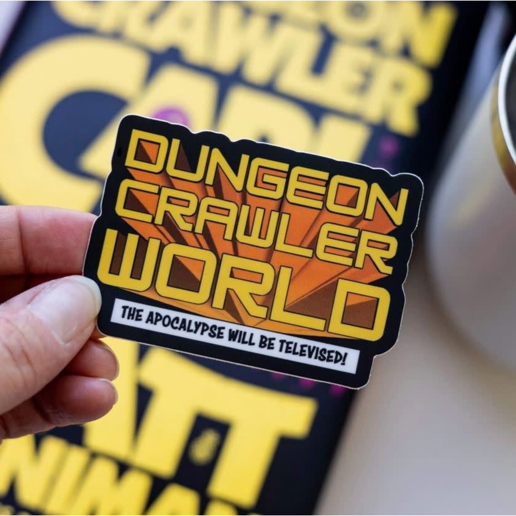 Kingdom of Threads Sticker - Dungeon Crawler Carl - Dungeon Crawler World