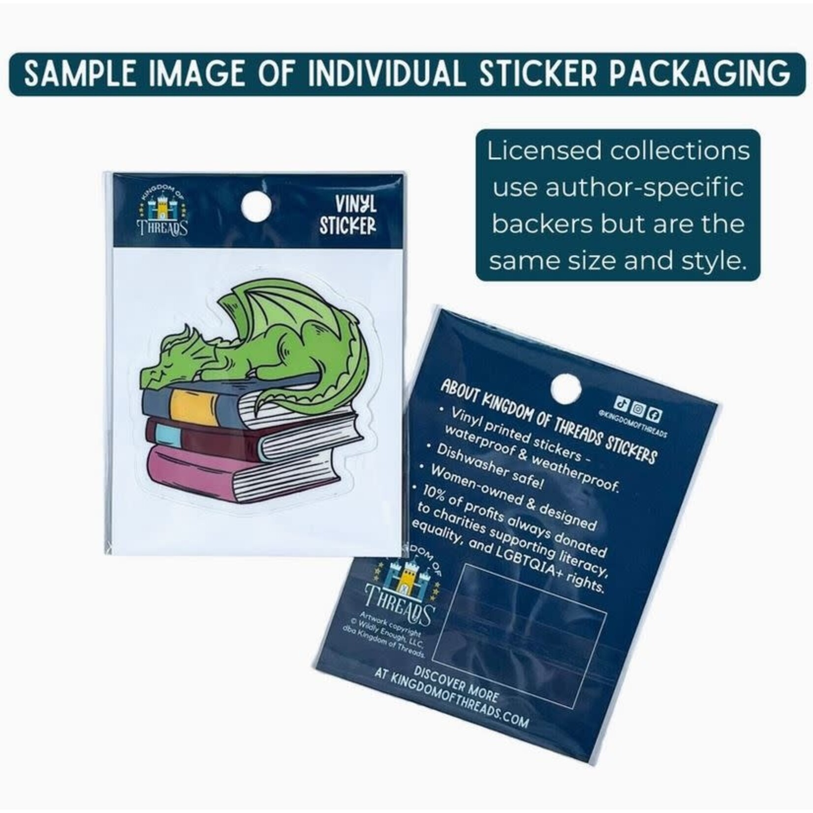 Kingdom of Threads Sticker - Dungeon Crawler Carl - Glurp Glurp