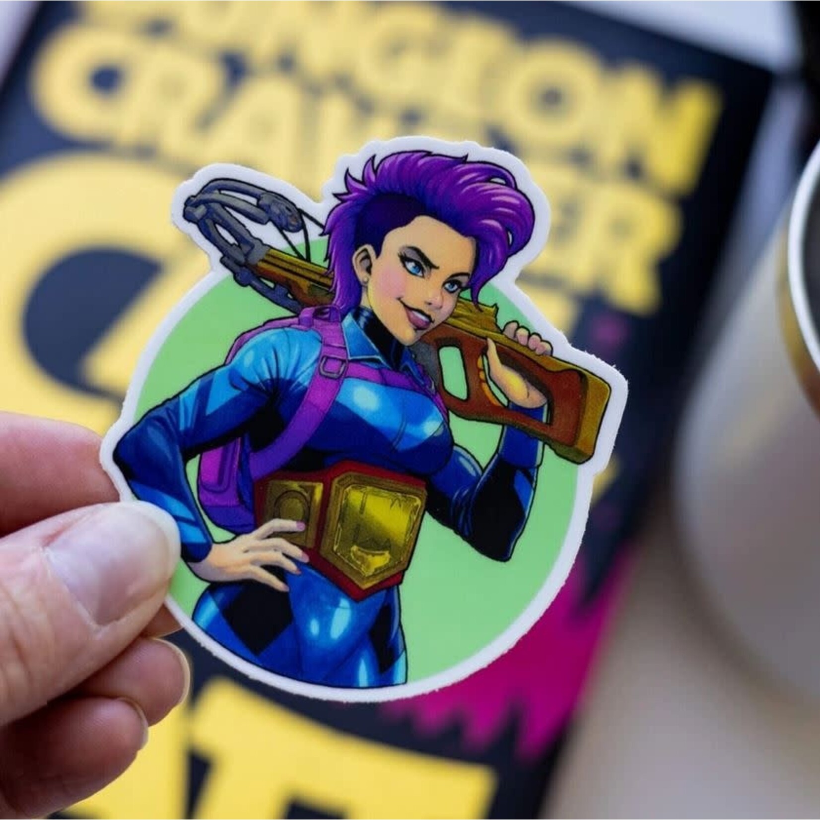 Kingdom of Threads Sticker - Dungeon Crawler Carl - Katia