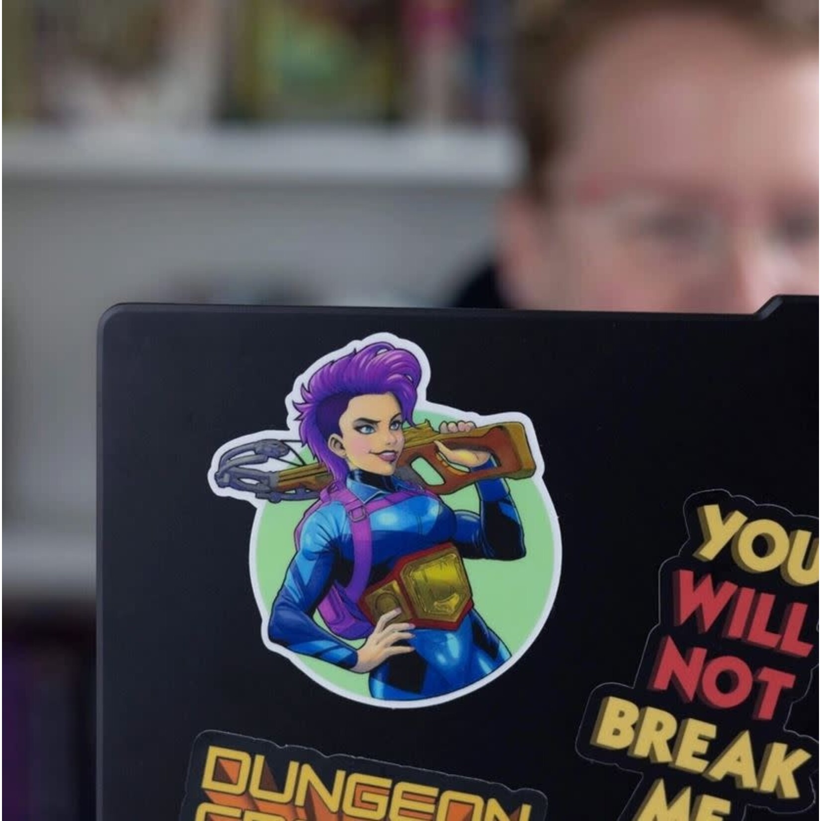 Kingdom of Threads Sticker - Dungeon Crawler Carl - Katia