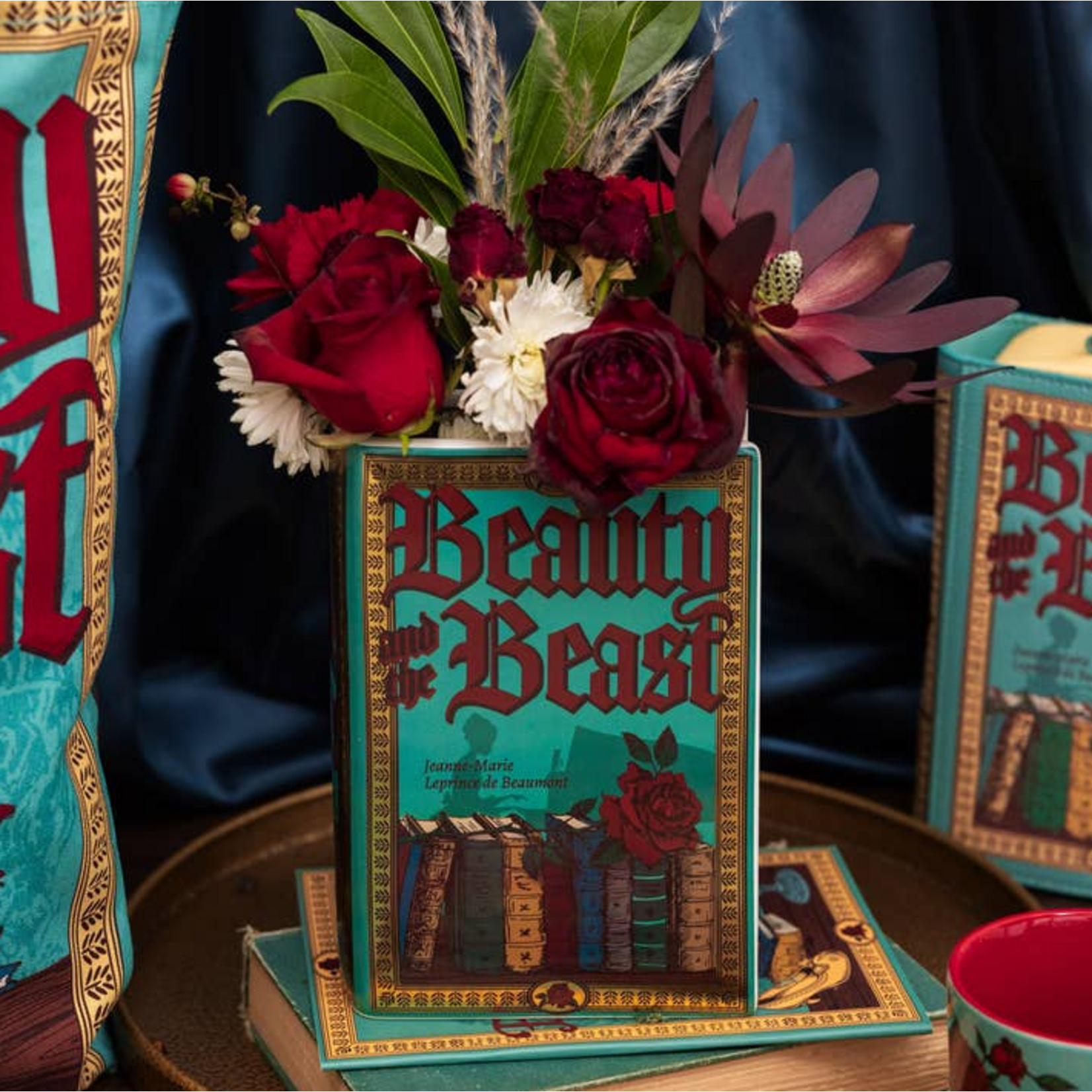 Large Book Vase - Beauty and the Beast