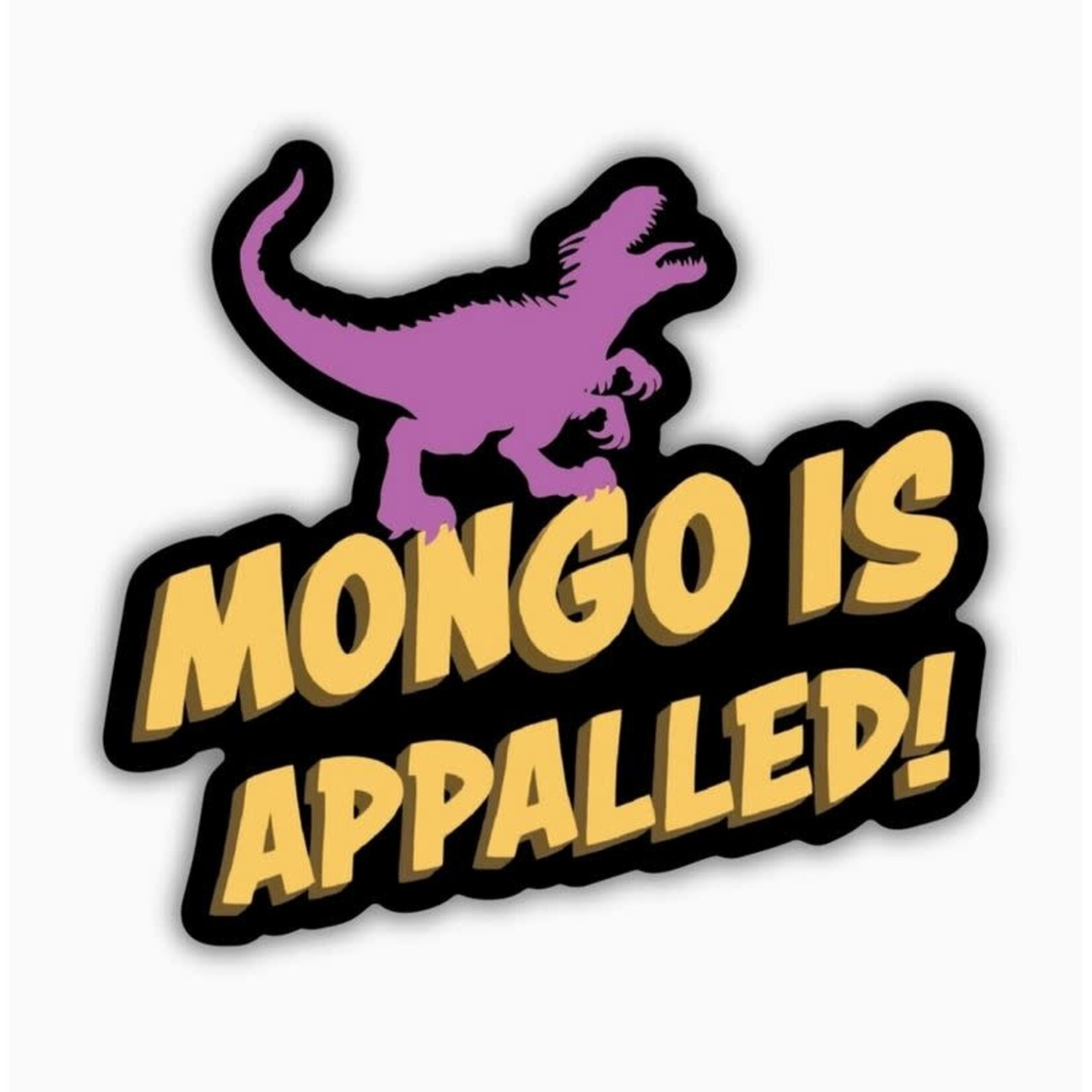 Kingdom of Threads Sticker - Dungeon Crawler Carl - Mongo Is Appalled