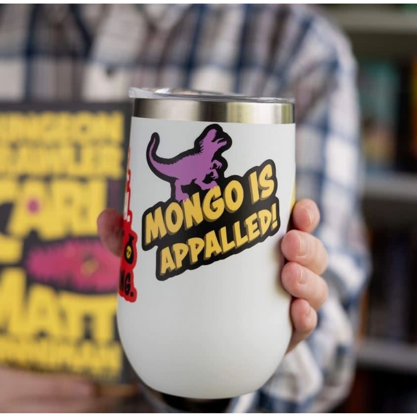 Kingdom of Threads Sticker - Dungeon Crawler Carl - Mongo Is Appalled