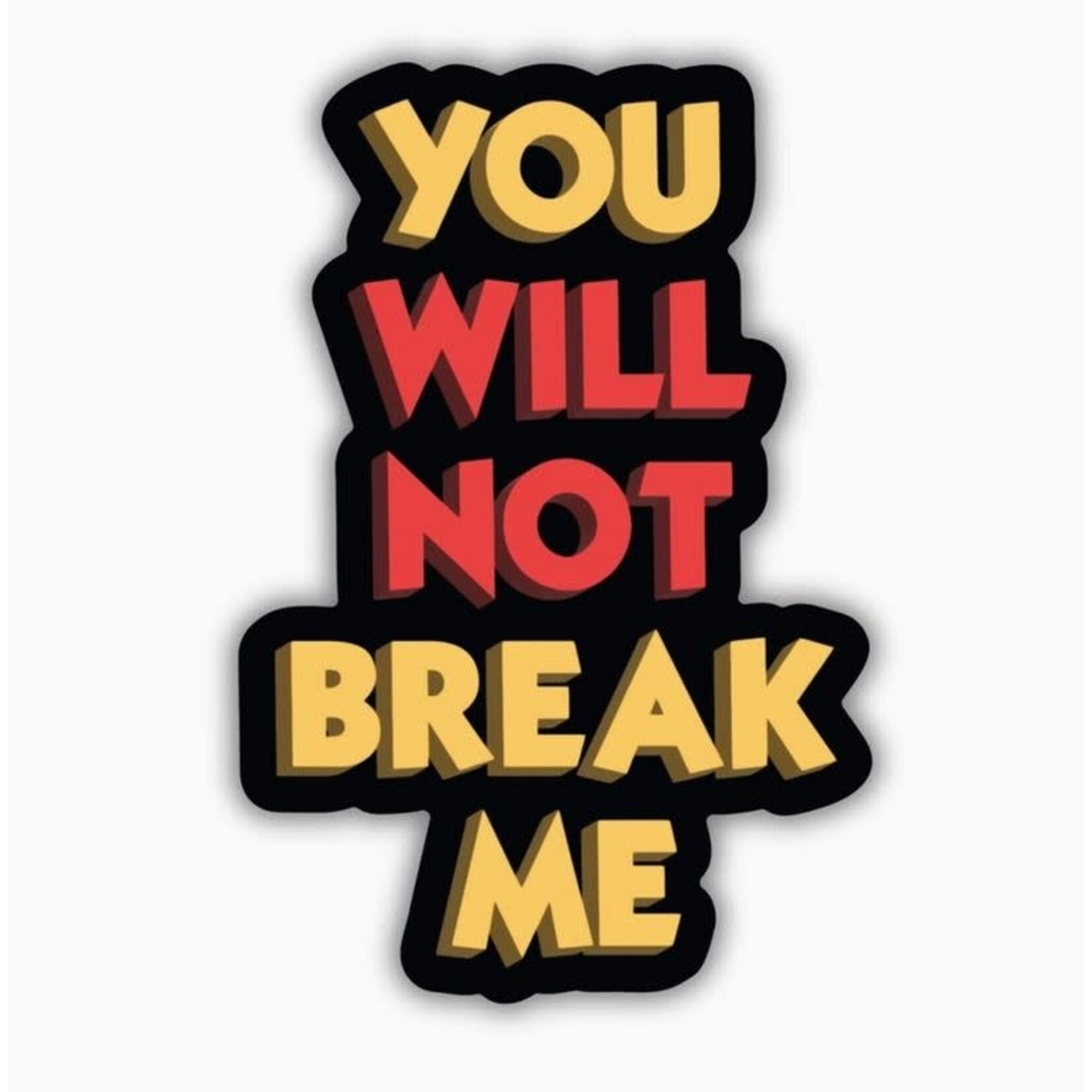 Kingdom of Threads Sticker - Dungeon Crawler Carl - You Will Not Break Me