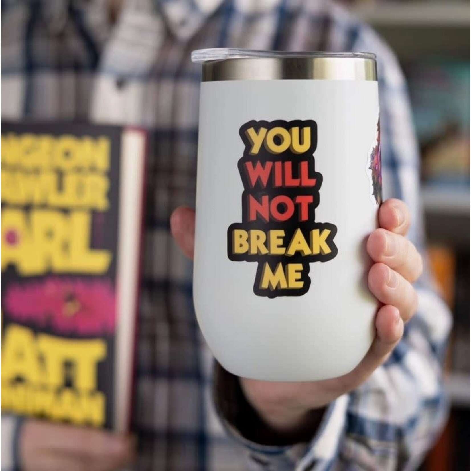 Kingdom of Threads Sticker - Dungeon Crawler Carl - You Will Not Break Me