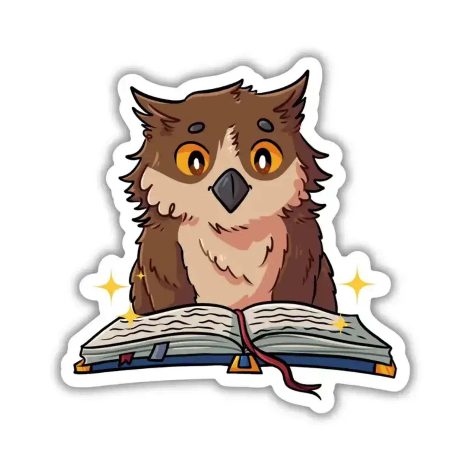Kingdom of Threads Sticker - Owlbear Reading