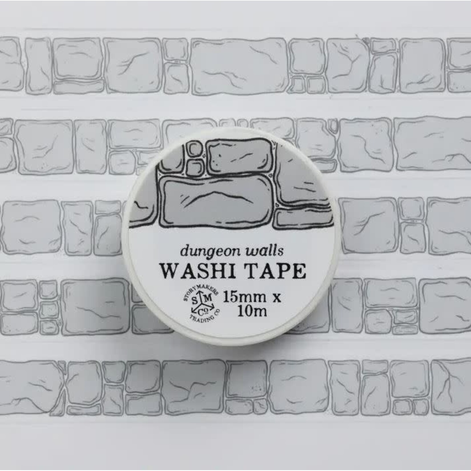 Kingdom of Threads Washi Tape - Mapmaker Series - Dungeon Walls