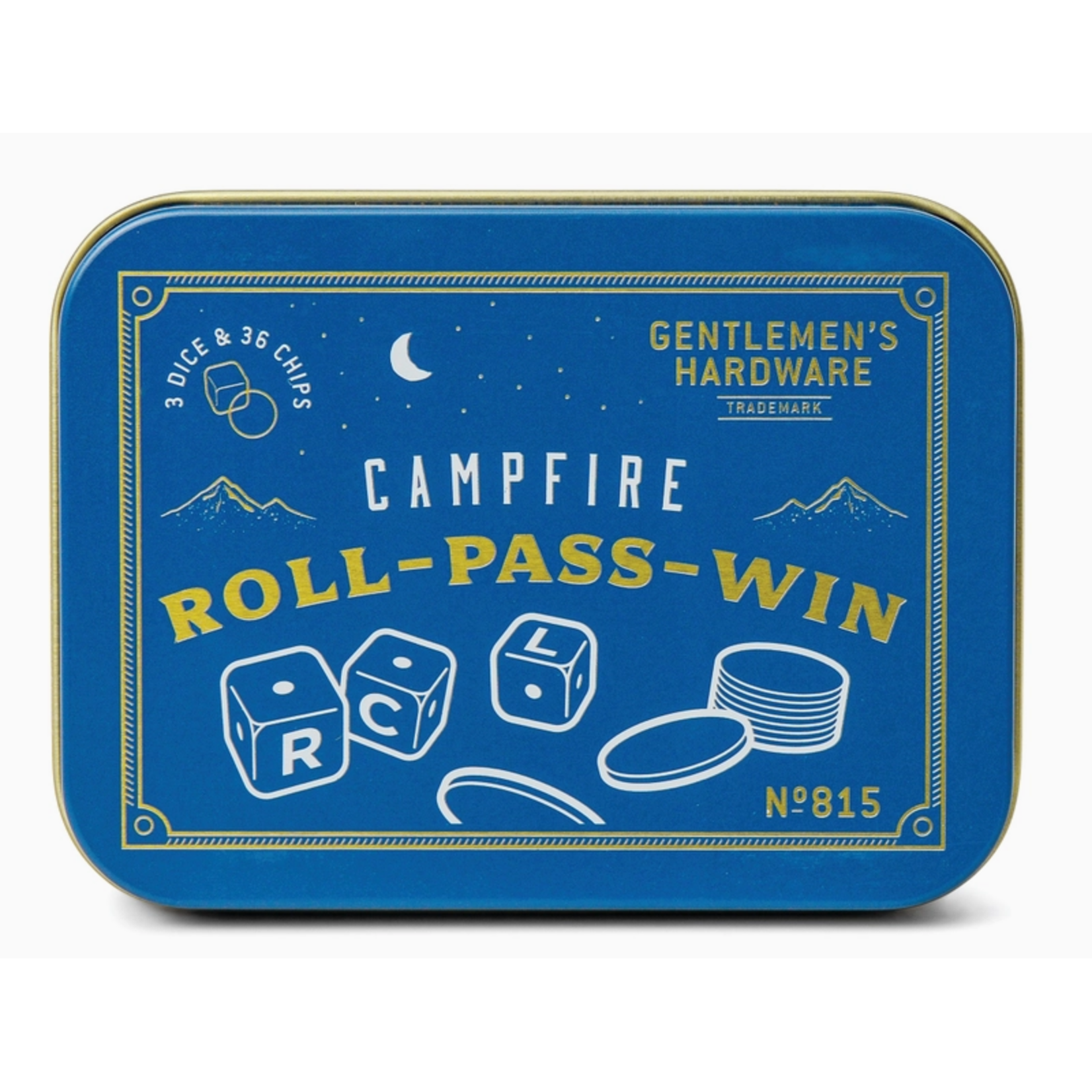 Gentlemen's Hardware Campfire Roll, Pass, Win