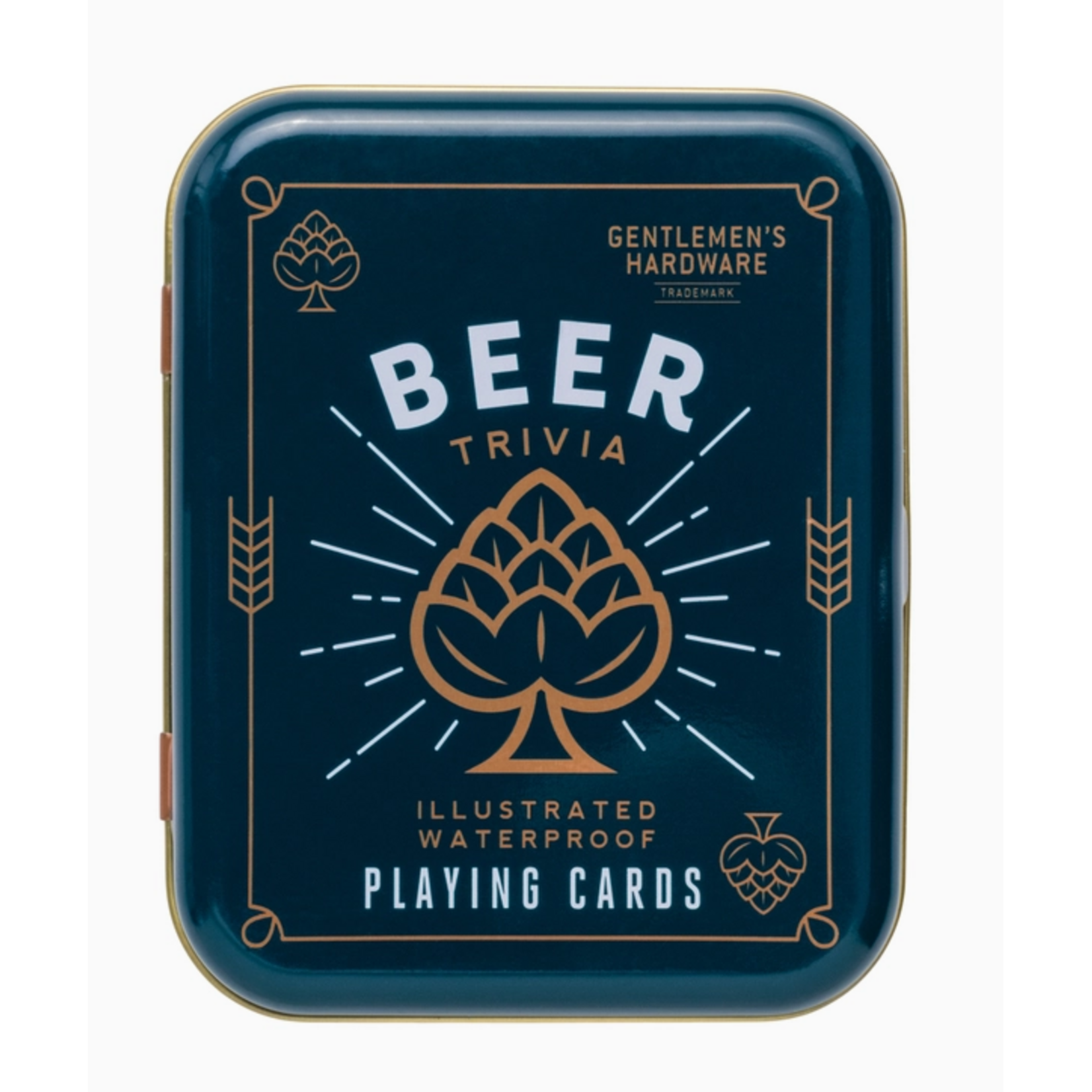 Gentlemen's Hardware Playing Cards - Beer Triva