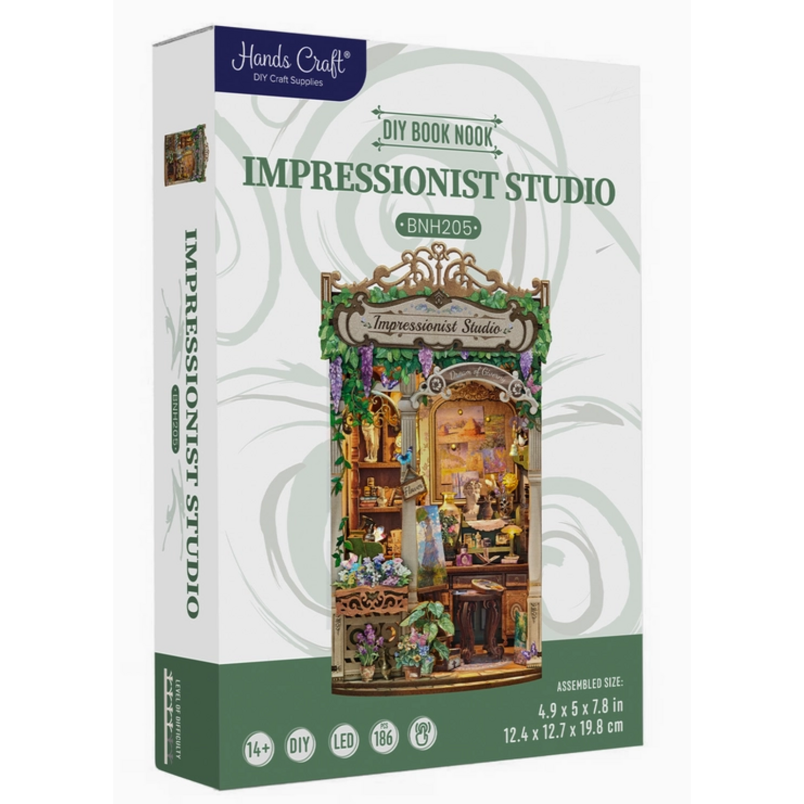 Book Nook Kit - Impressionist Studio