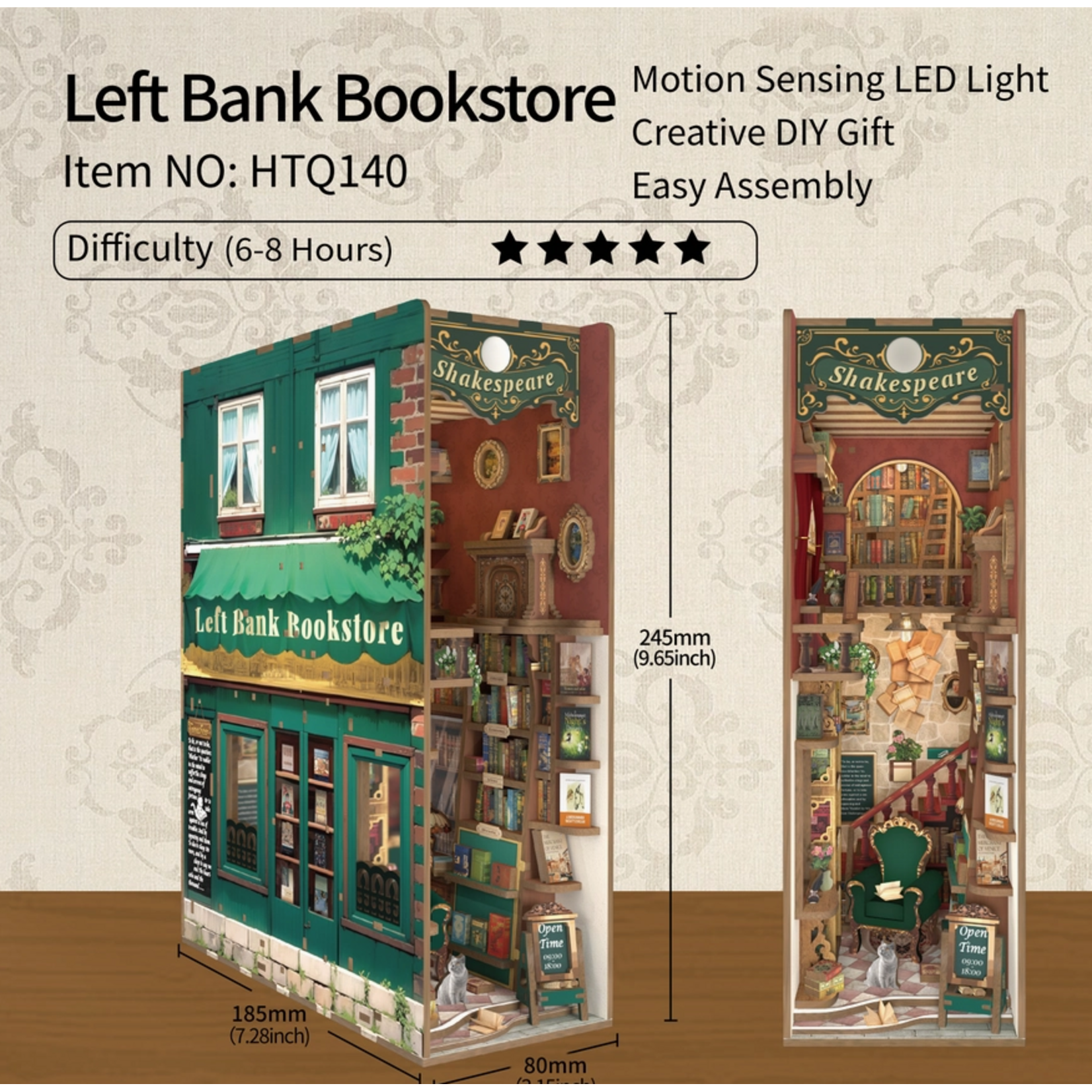Book Nook Kit - Left Bank Bookstore