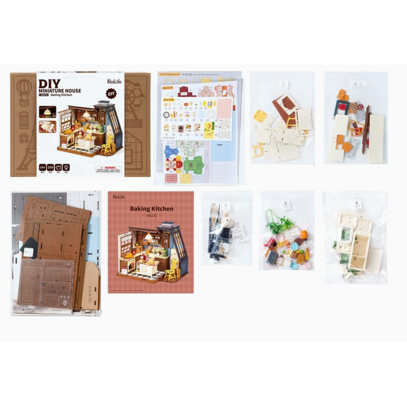 Miniature House Kit - Baking Kitchen