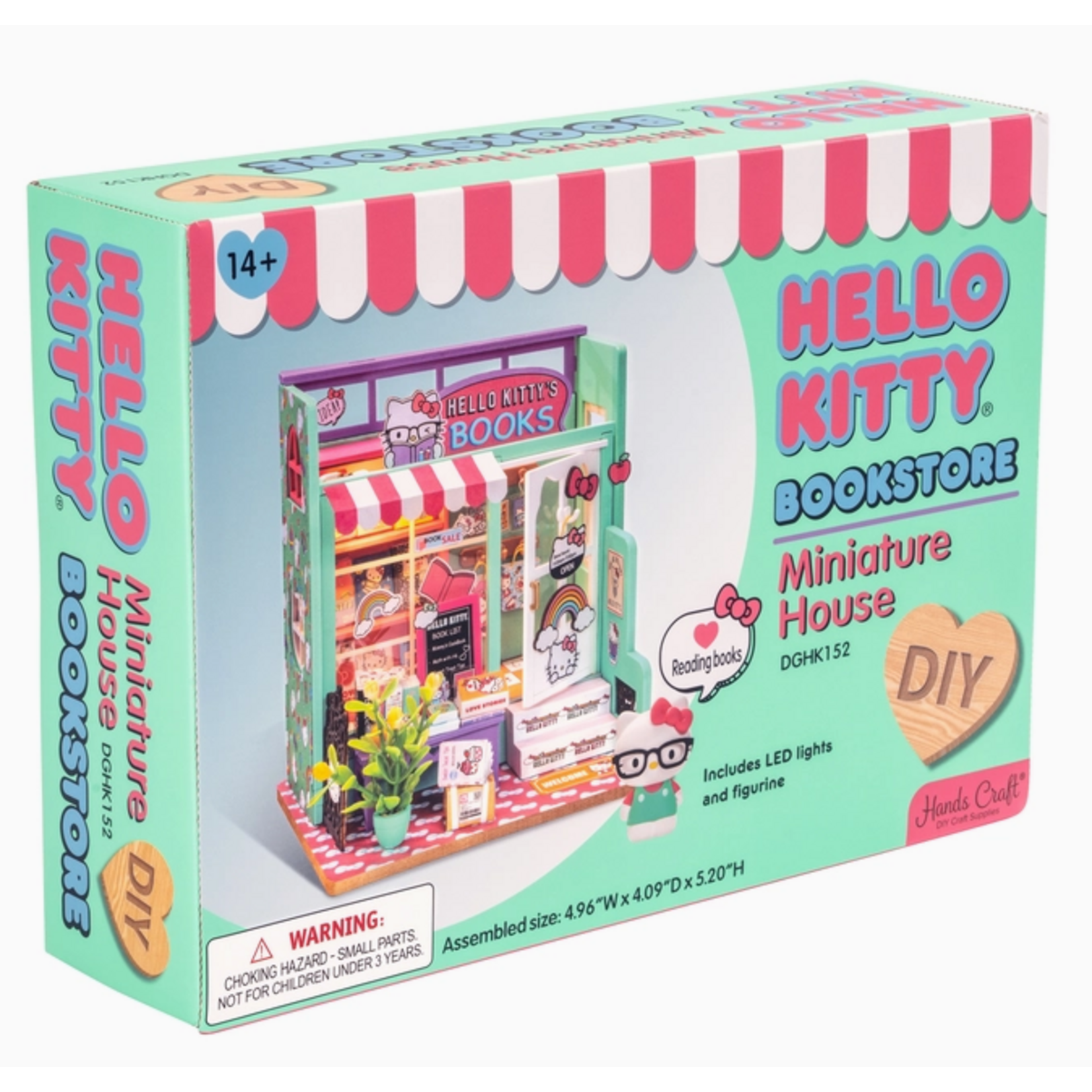 Miniature House Kit - Hello Kitty Bookstore