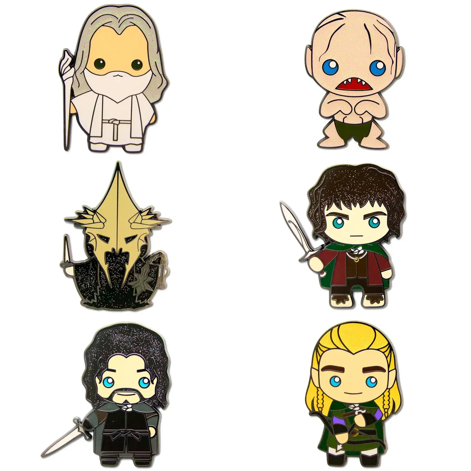 Buckle-Down Enamel Pin - Lord of the Rings Chibi Blind Box