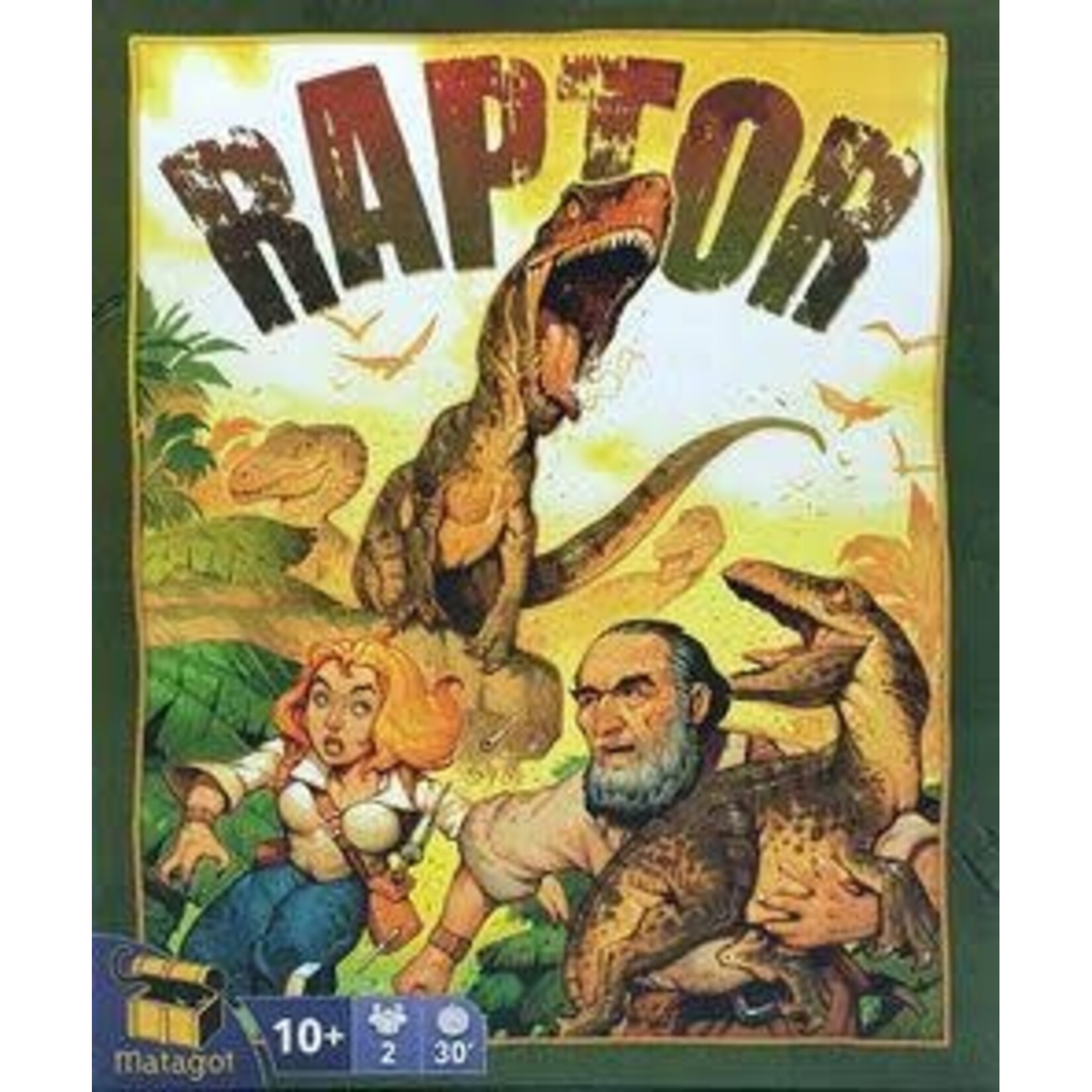 #10400 Raptor Dragon Cache Used Game