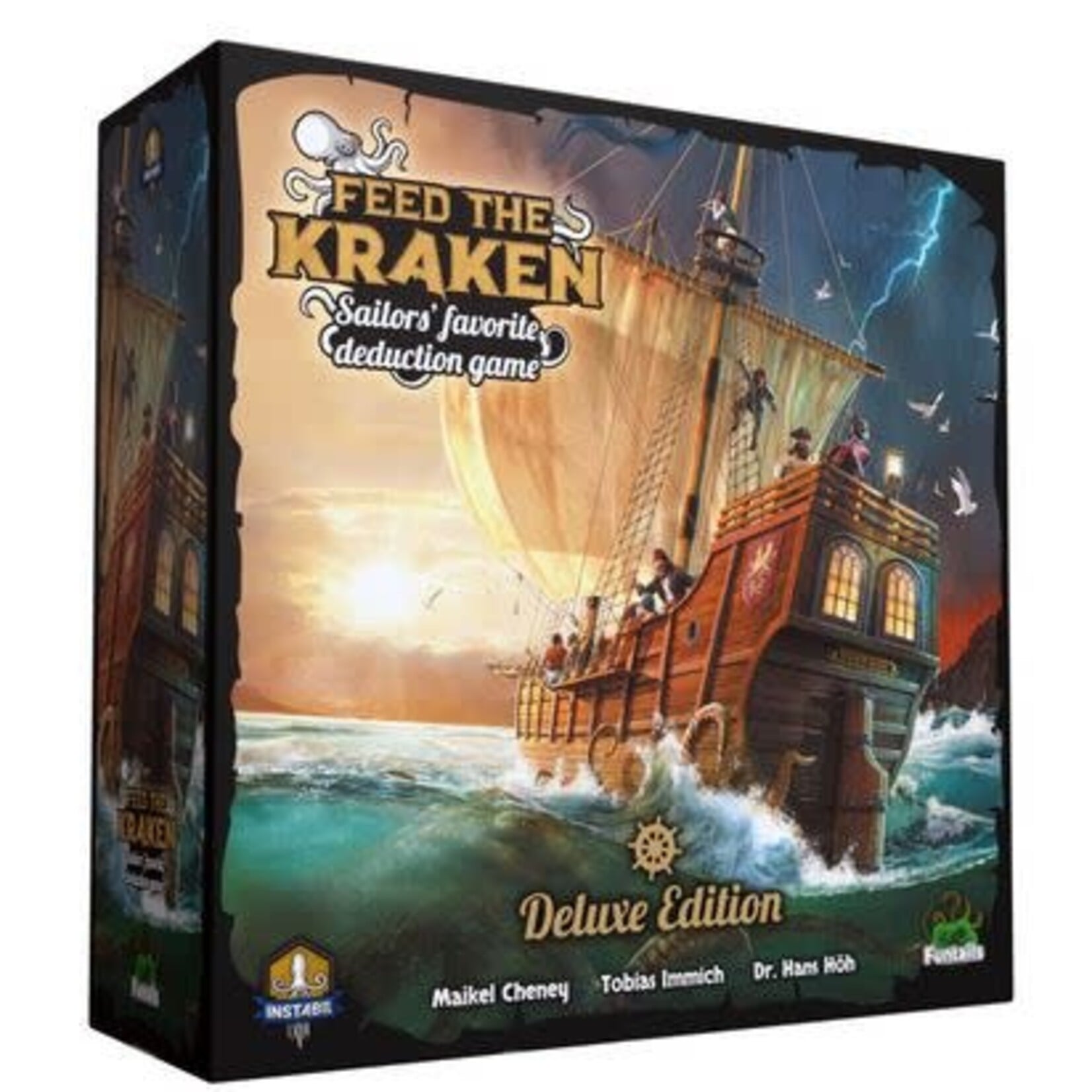 #10394 Feed the Kraken Deluxe Edition Dragon Cache Used Game