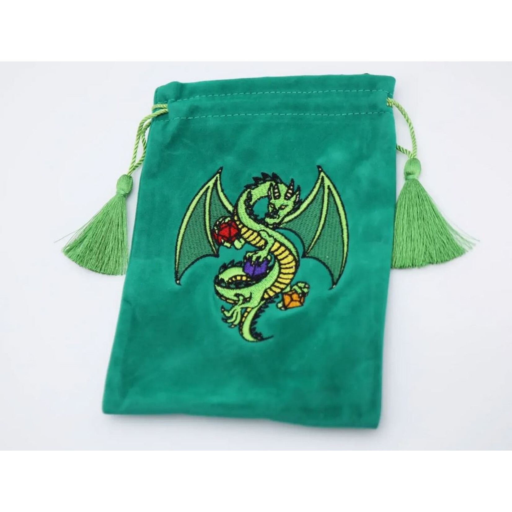 Dice Bag - Green Dragon