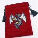 Dice Bag - Black Dragon