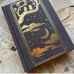 The Creeping Moon Journal - The Oracle - Blank Sketchbook - B6 Black Paper