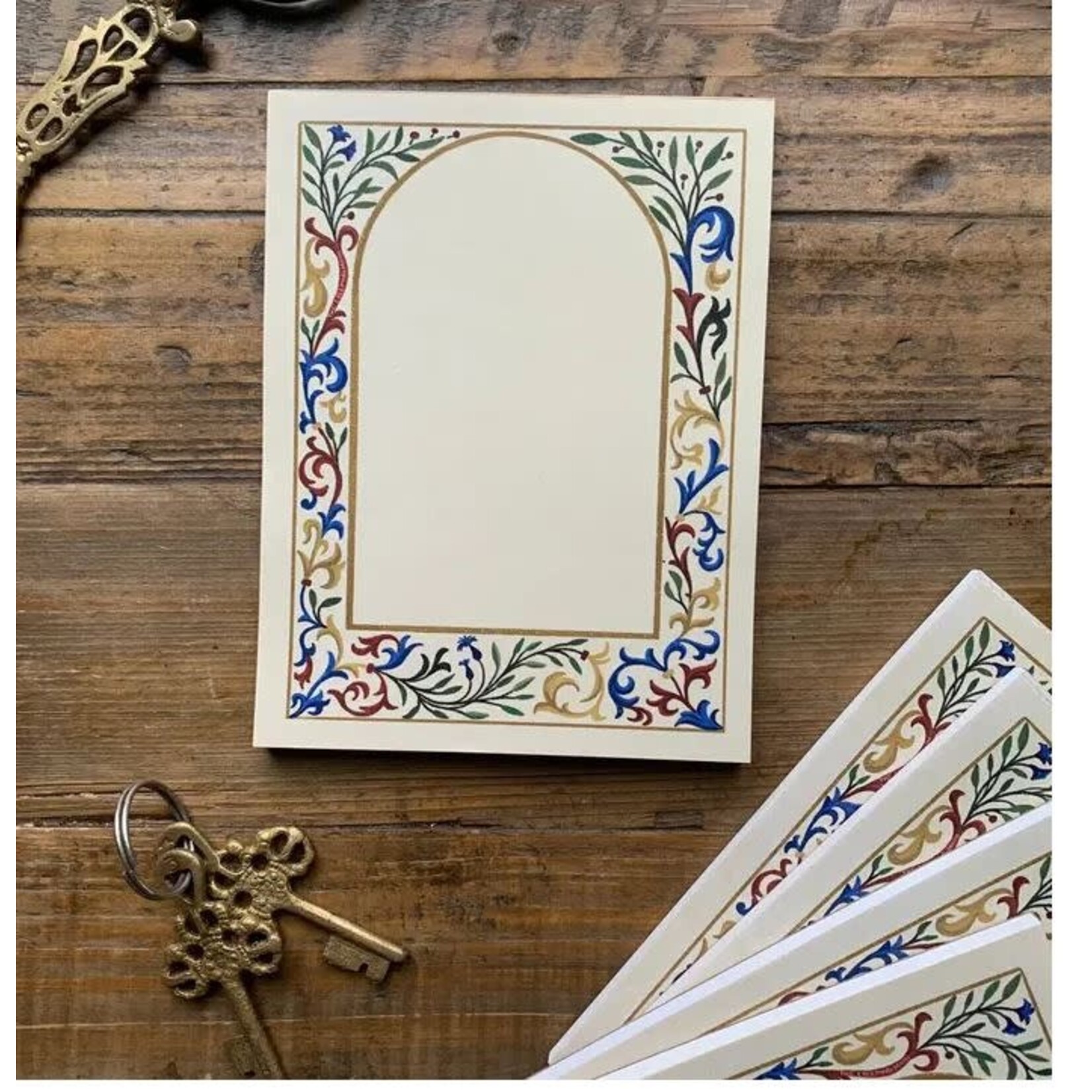 The Creeping Moon Notepad - Medieval Border