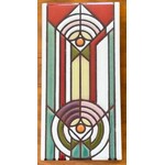 Carly Quinn Designs Art Tile - Frank Lloyd Wright - April Showers - 3x6