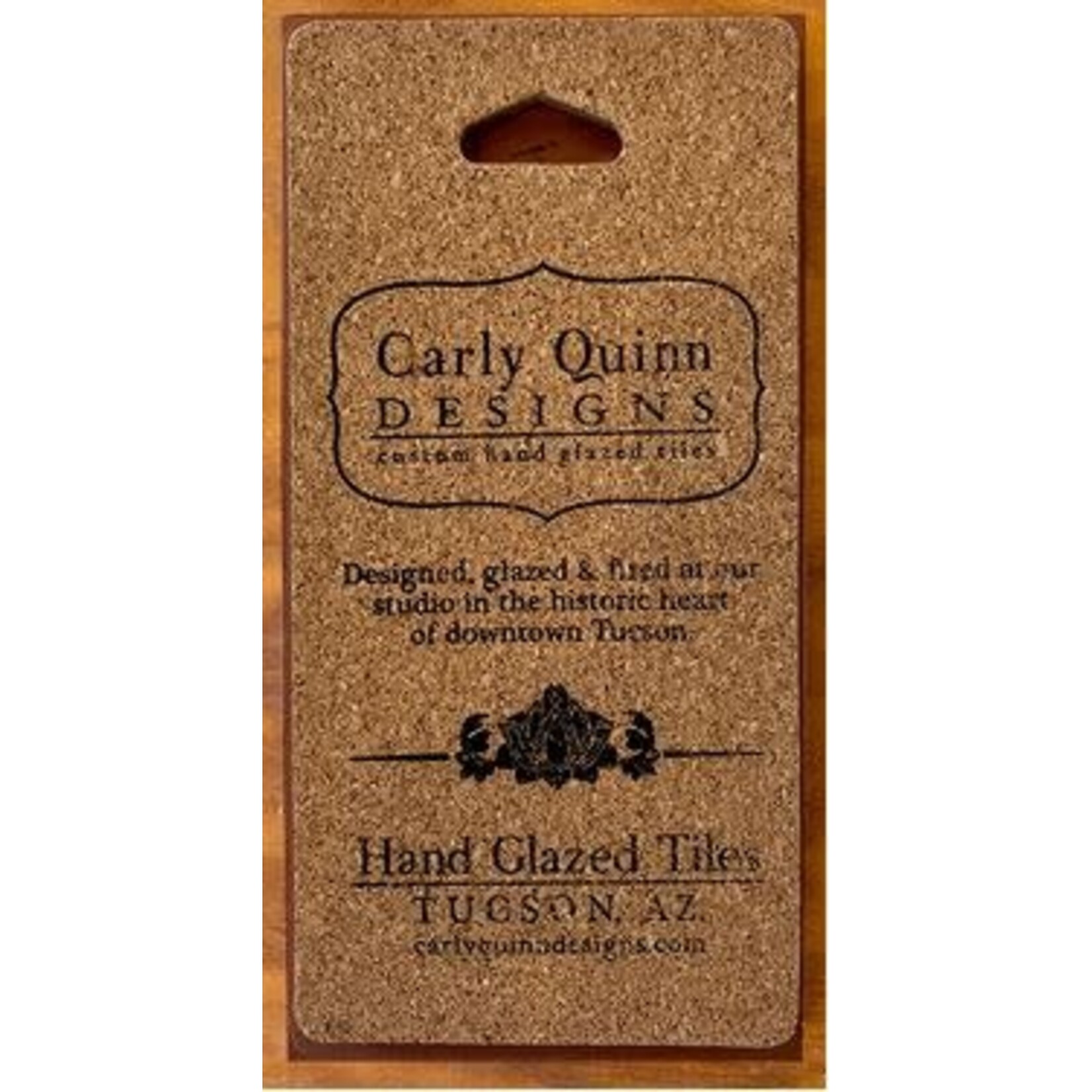 Carly Quinn Designs Art Tile - Frank Lloyd Wright - Coonley House - 3x6