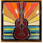 Carly Quinn Designs Art Tile - Guitar