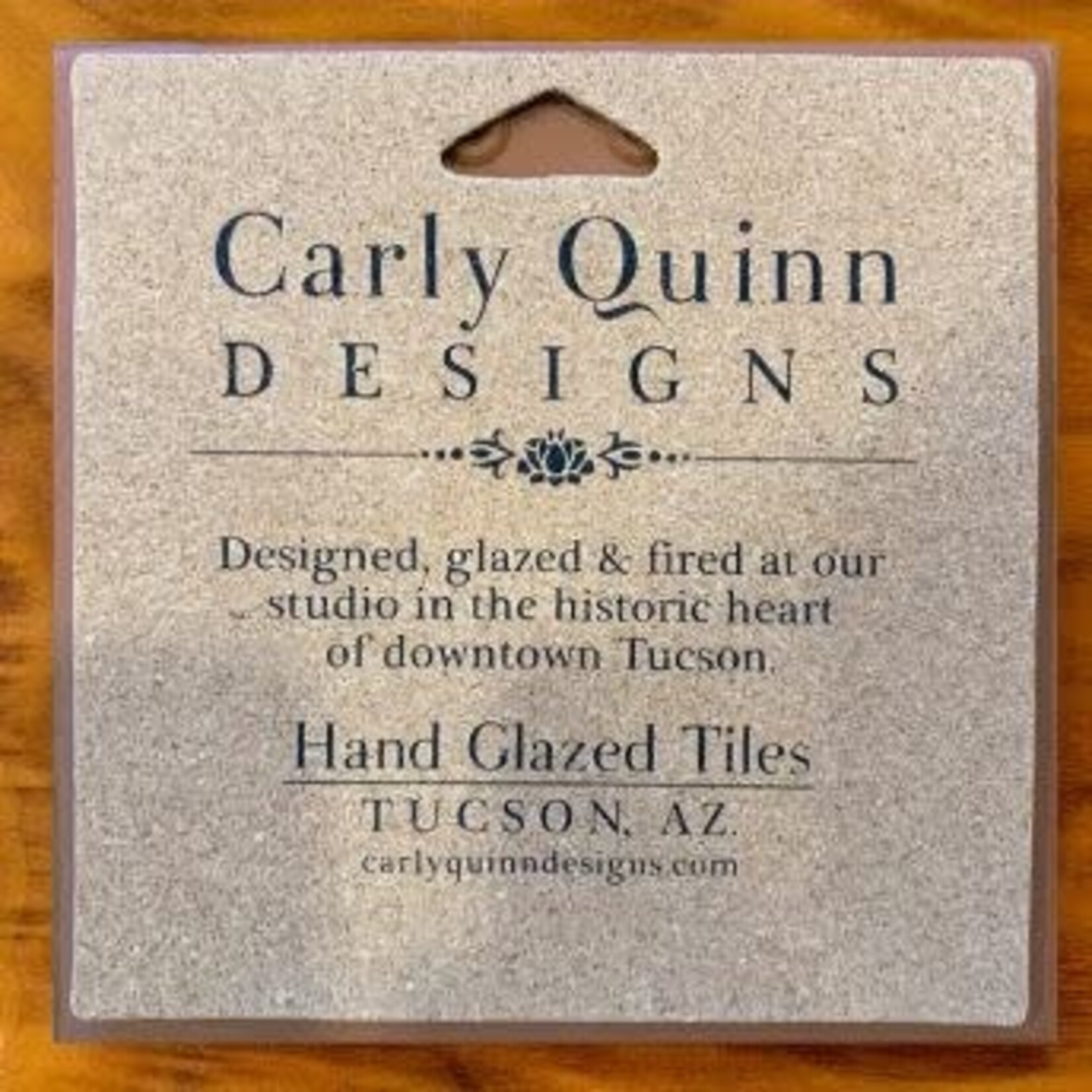 Carly Quinn Designs Art Tile - Raven