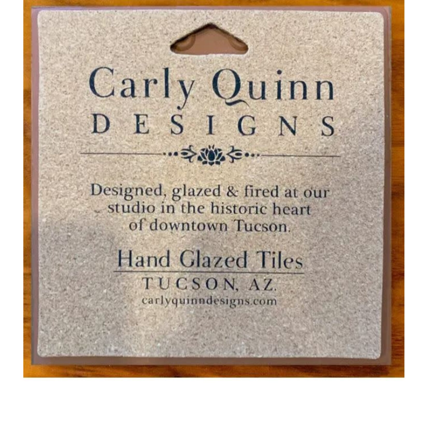 Carly Quinn Designs Art Tile - Wil Taylor - Bluejay