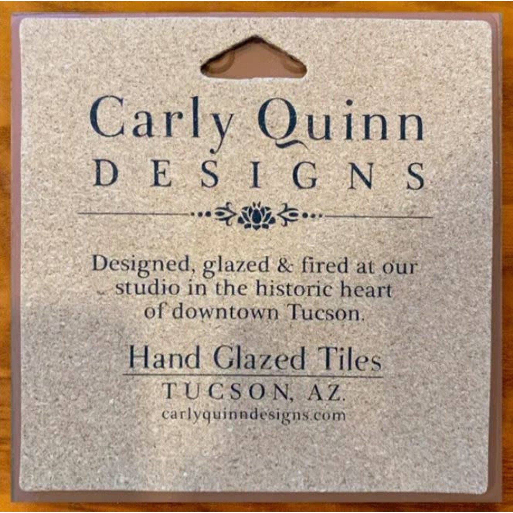 Carly Quinn Designs Art Tile - Wil Taylor - Cardinal