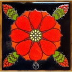 Carly Quinn Designs Art Tile - Wil Taylor - Cholla Cactus Flower